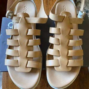 Ecco Flash Tan Sandals - Size 12  - 12.5